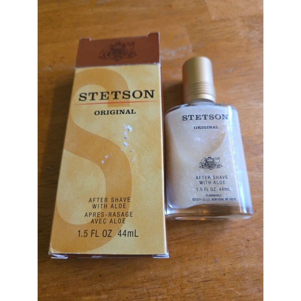 Stetson After Shave With Aloe 1.5 Oz New In box